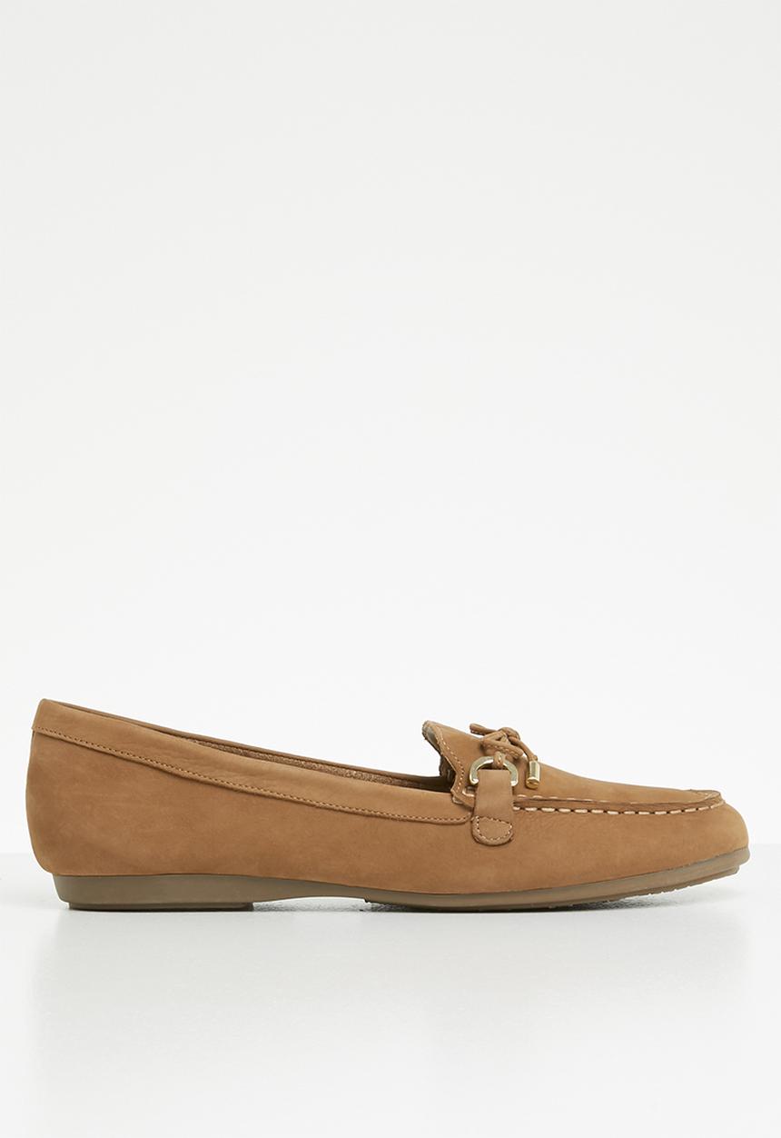 ALDO - Adrerini leather moccasin - brown