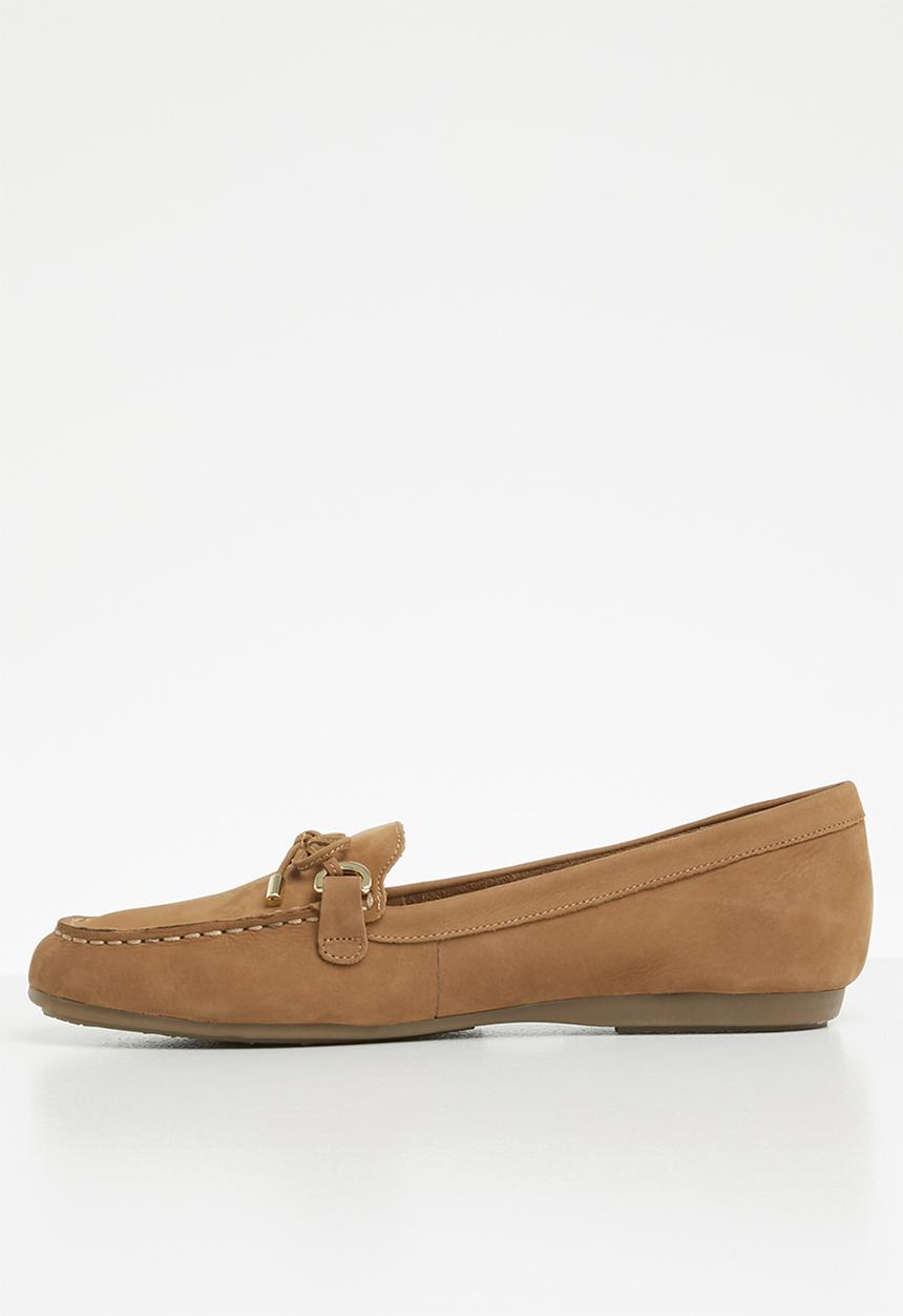 ALDO - Adrerini leather moccasin - brown