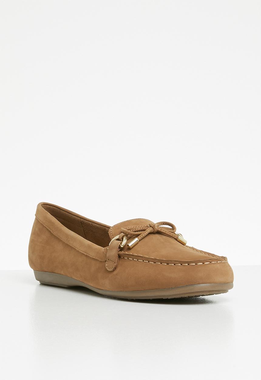 ALDO - Adrerini leather moccasin - brown
