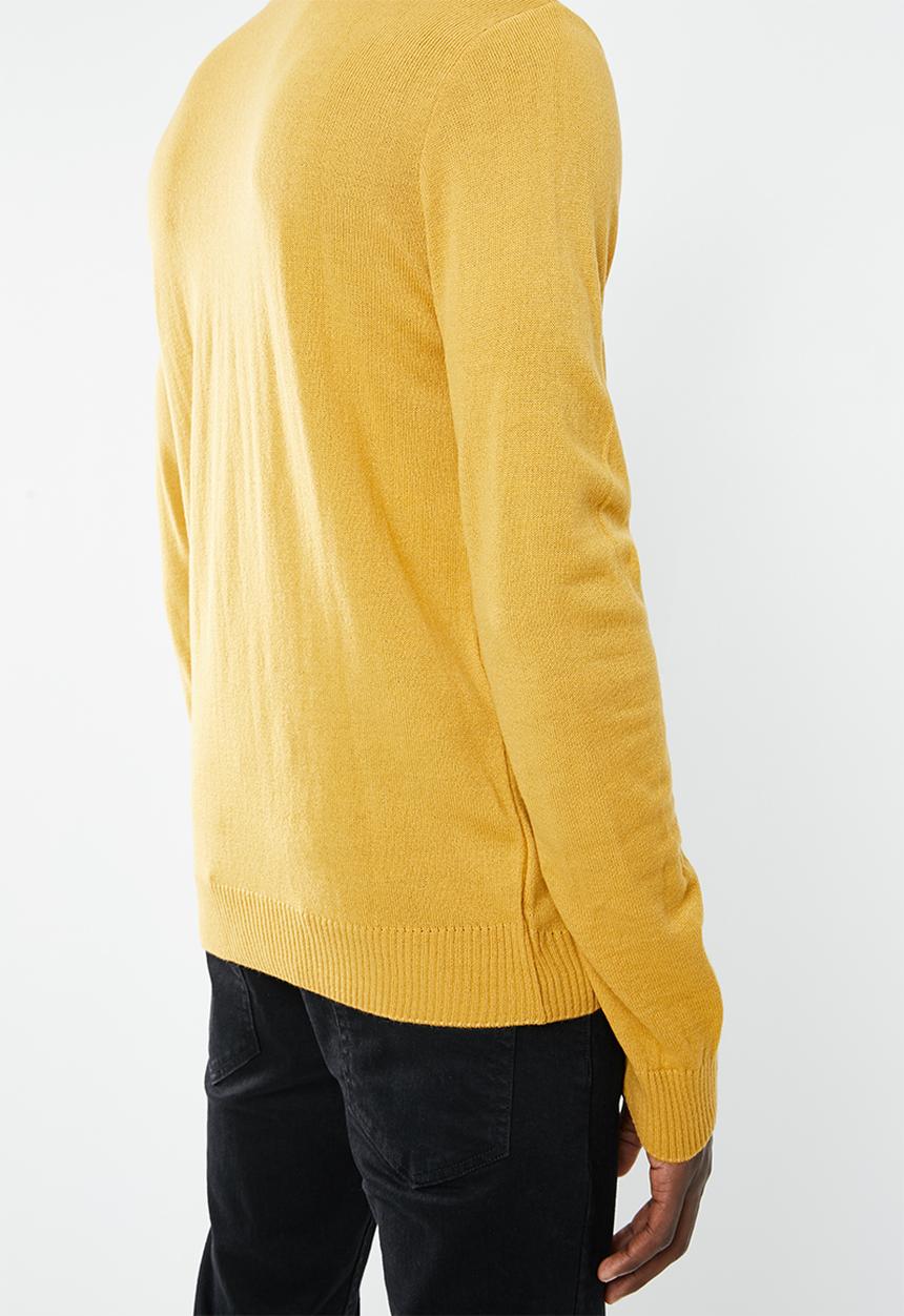 Superbalist - Roll neck knit - yellow