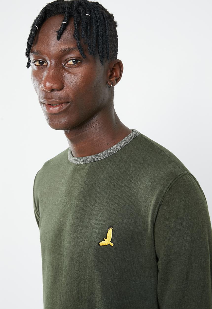 Brave Soul - Adriel sweatshirt - khaki