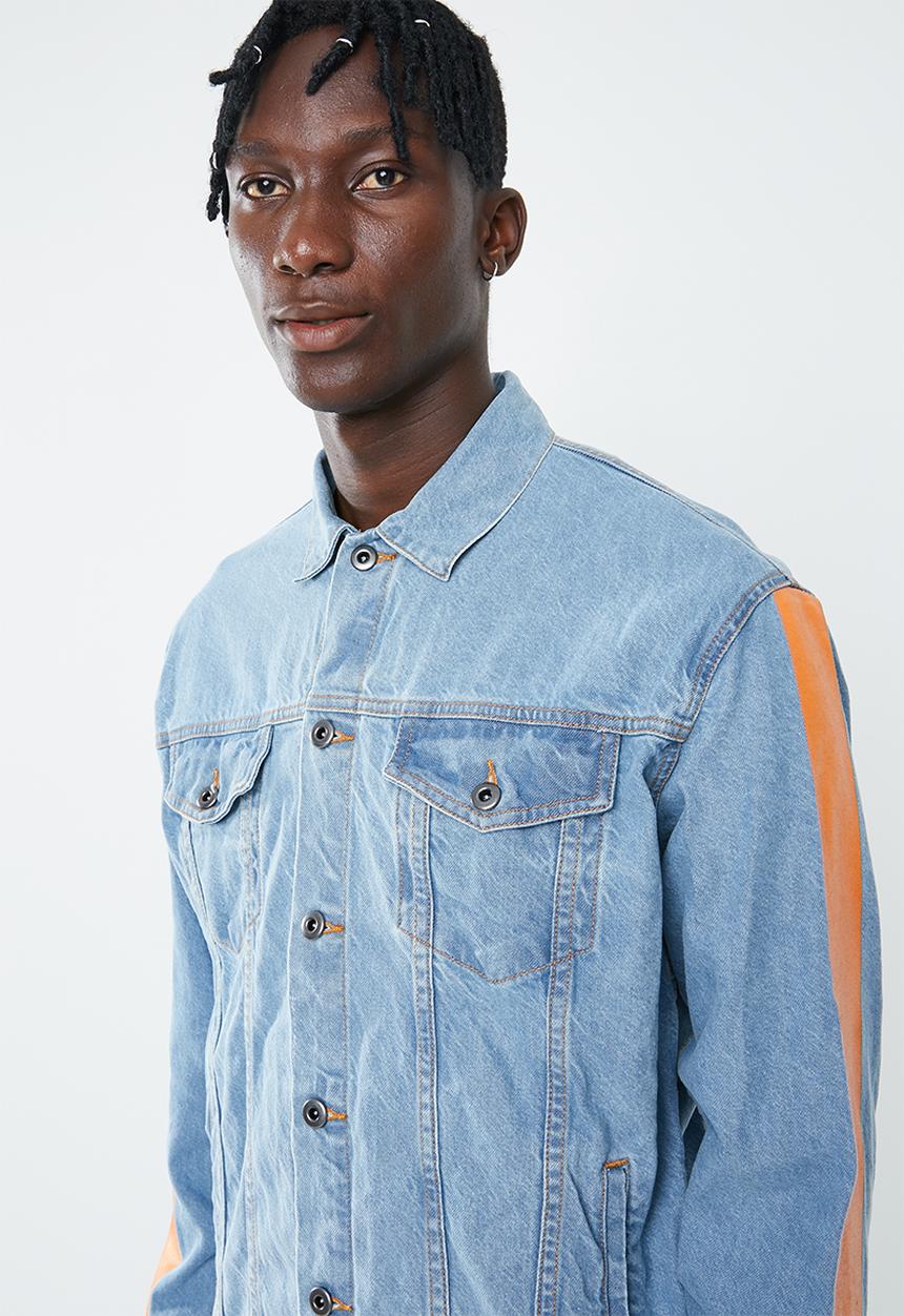 Superbalist - Denim trucker jacket - blue