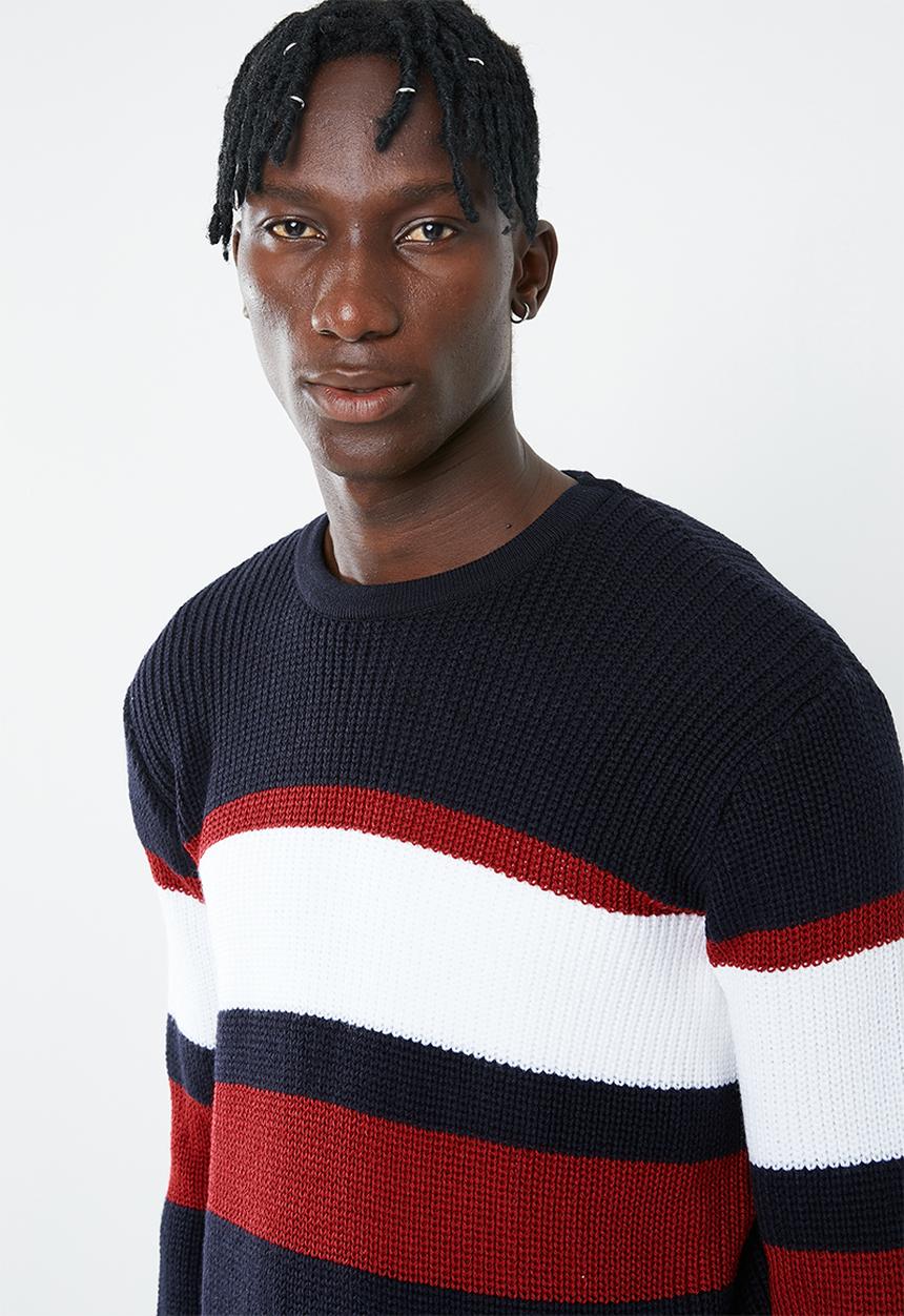 Superbalist - Stripe chunky pullover knit - multi