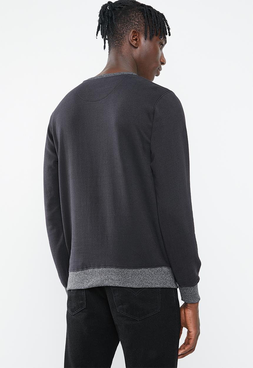 Brave Soul - Adriel sweatshirt - black