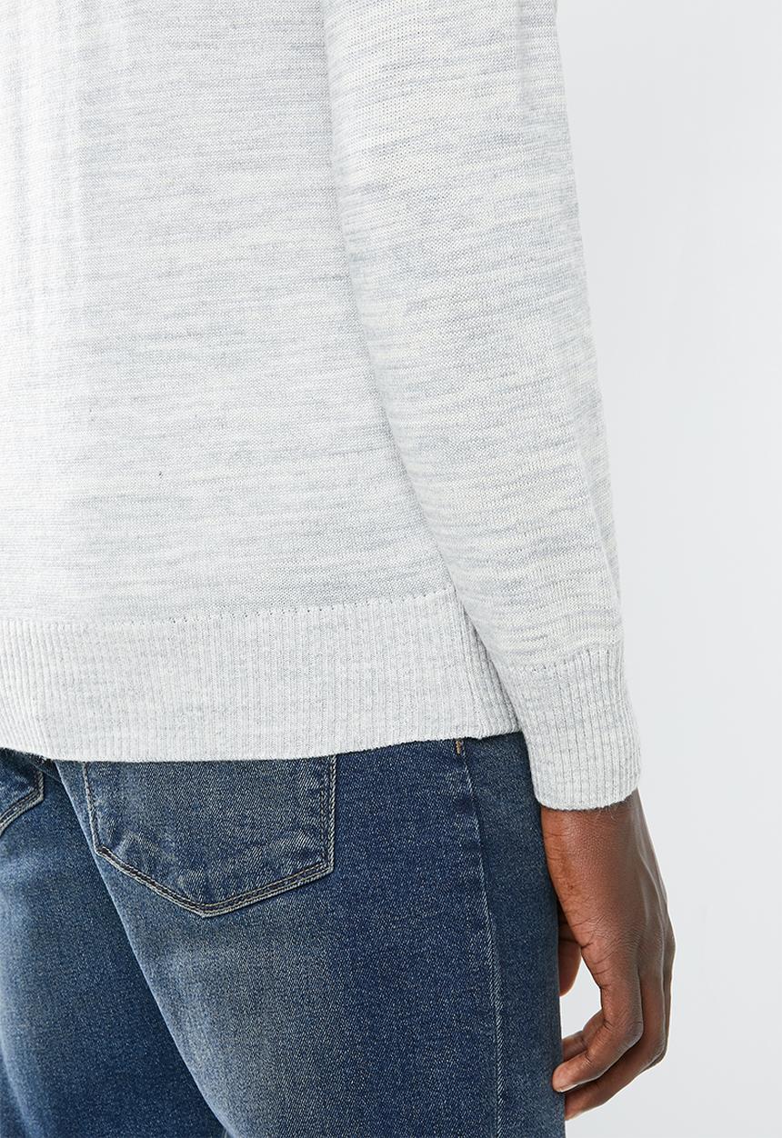 Superbalist - Button-through bomber knit - grey