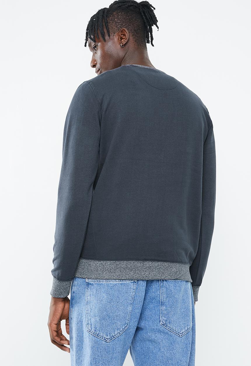 Brave Soul - Adriel sweatshirt - navy