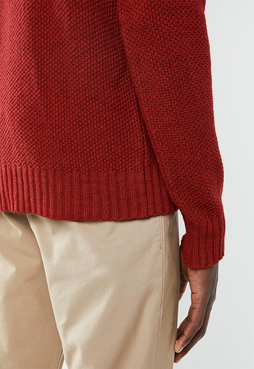 Superbalist - Loose fisherman knit - red