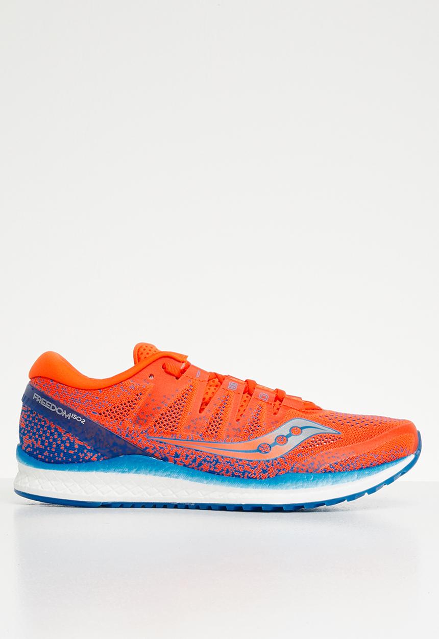 Saucony Running - Freedom iso 2 mens - blue & orange