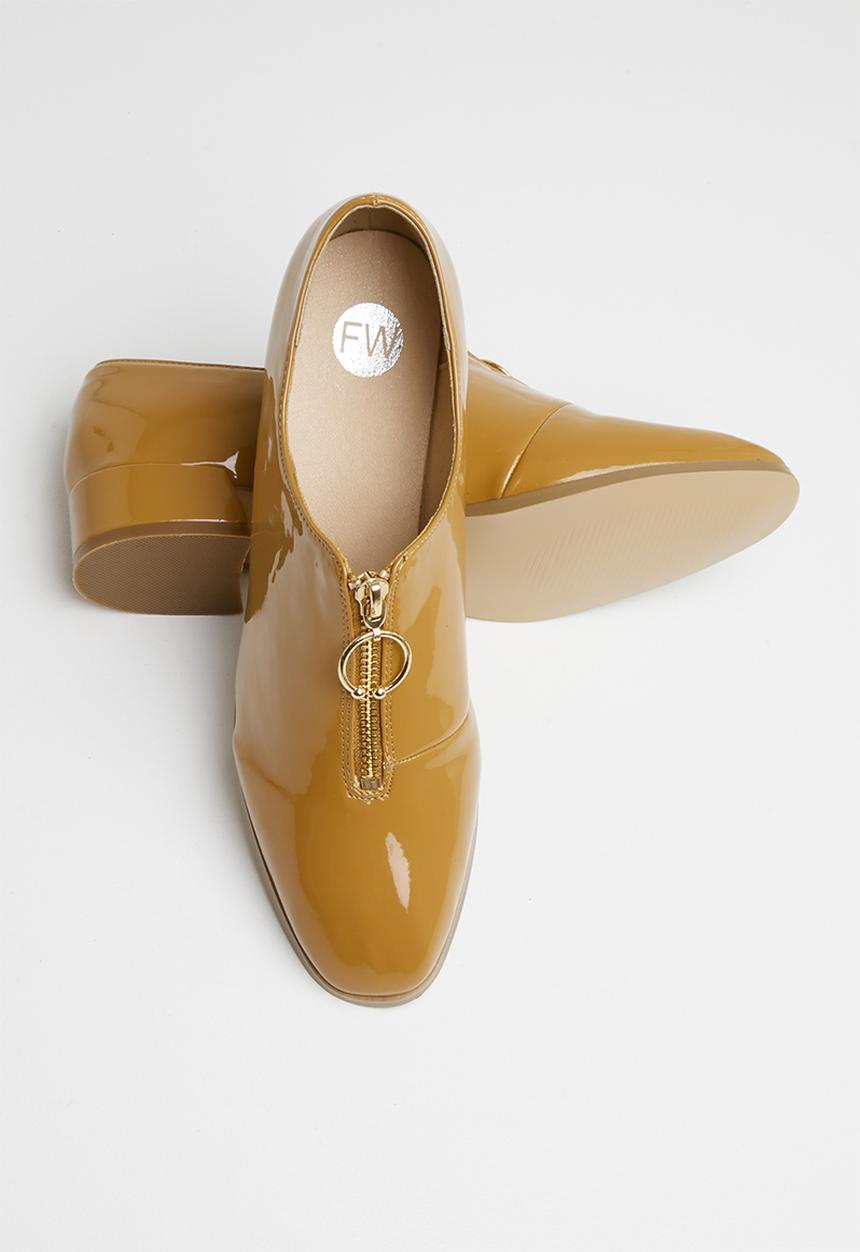 Footwork - Shaylah brogue - tan