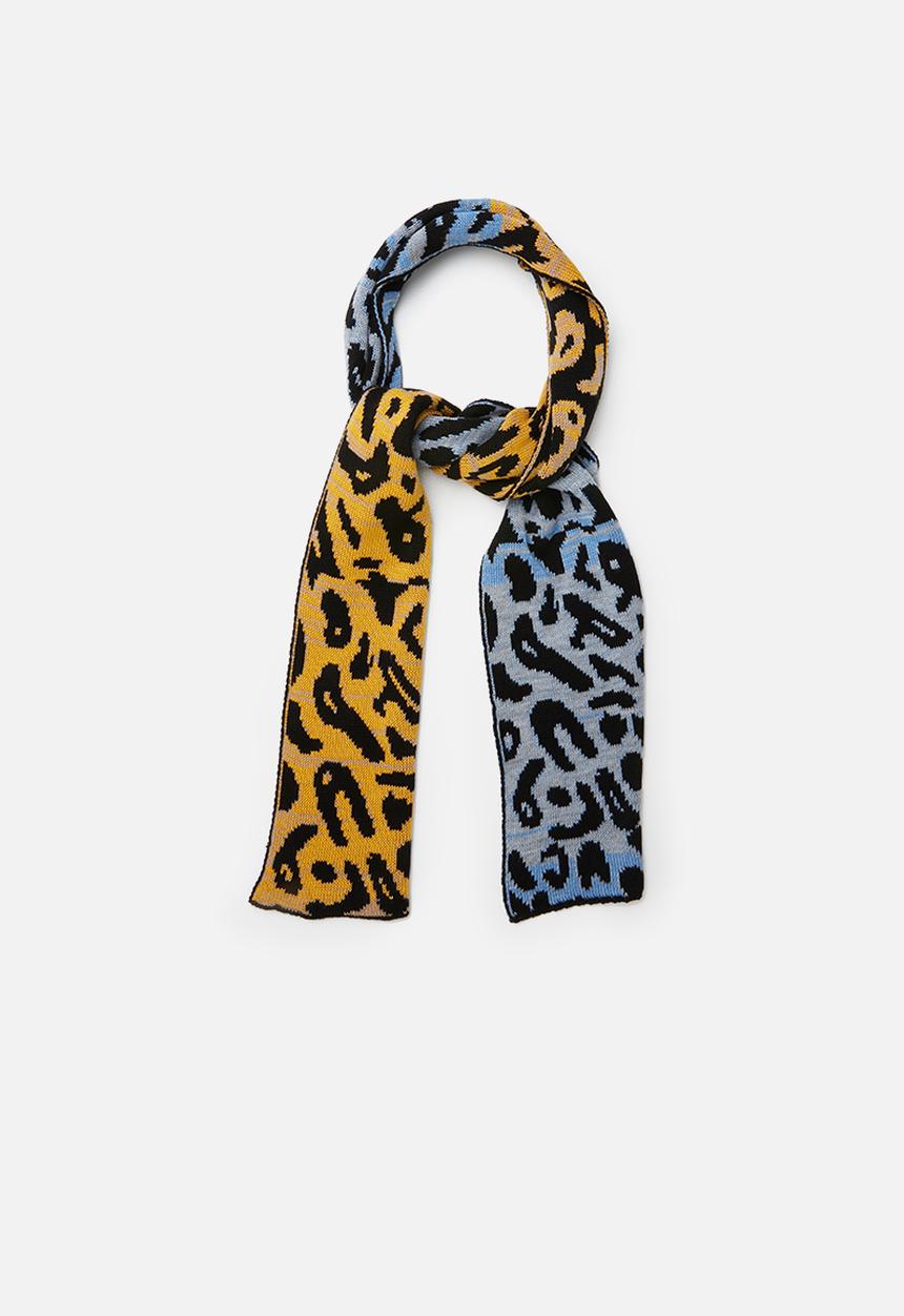 Superbalist - Woven leopard print scarf - multi