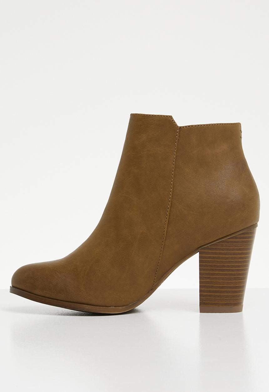 Miss Black - Ankle boots - tan