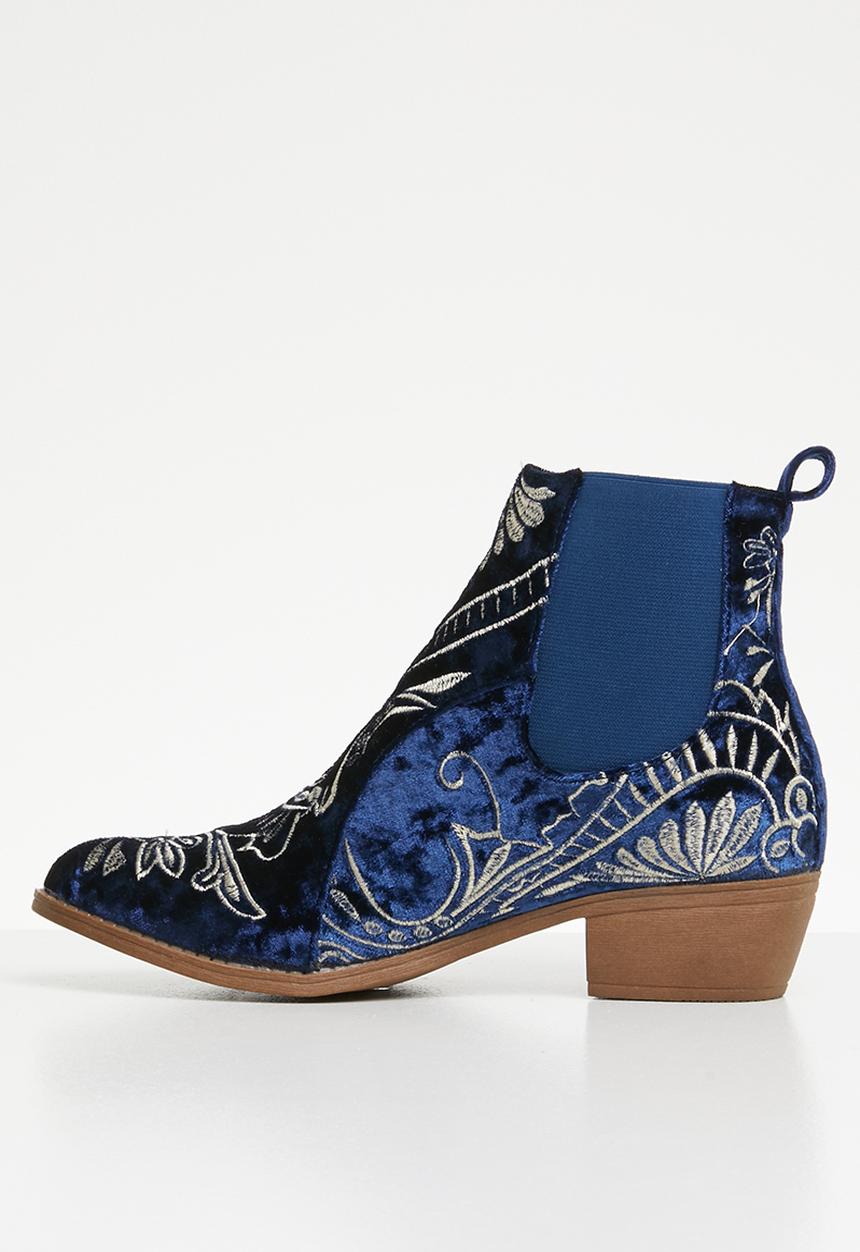Jada - Cowboy ankle boot - navy