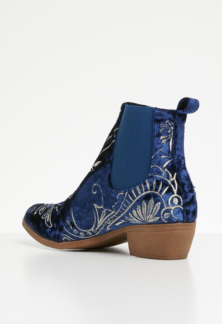 Jada - Cowboy ankle boot - navy