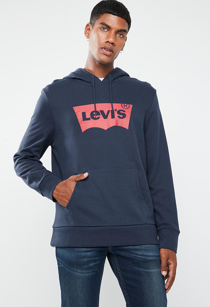 Levi’s® - Graphic PO hoodie G solid - navy