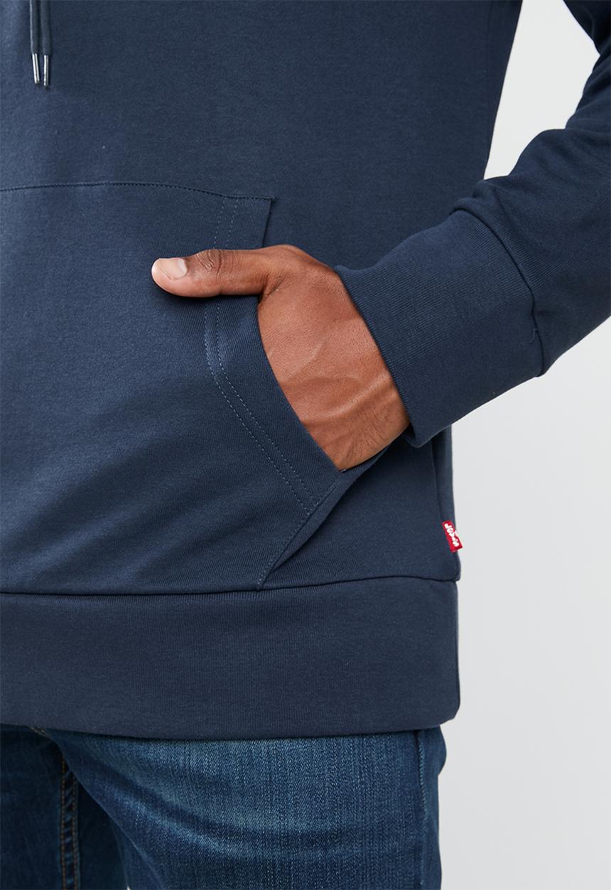 Levi’s® - Graphic PO hoodie G solid - navy