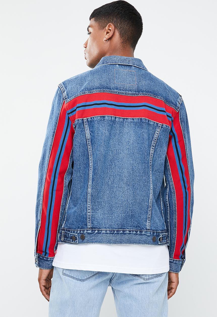 Levi’s® - Unbasic icon takedown bolt trucker jacket - blue