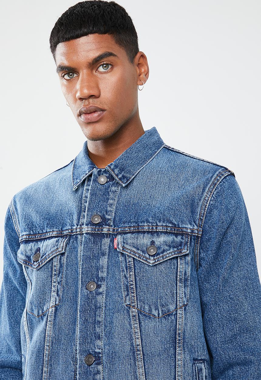 Levi’s® - Unbasic icon takedown bolt trucker jacket - blue