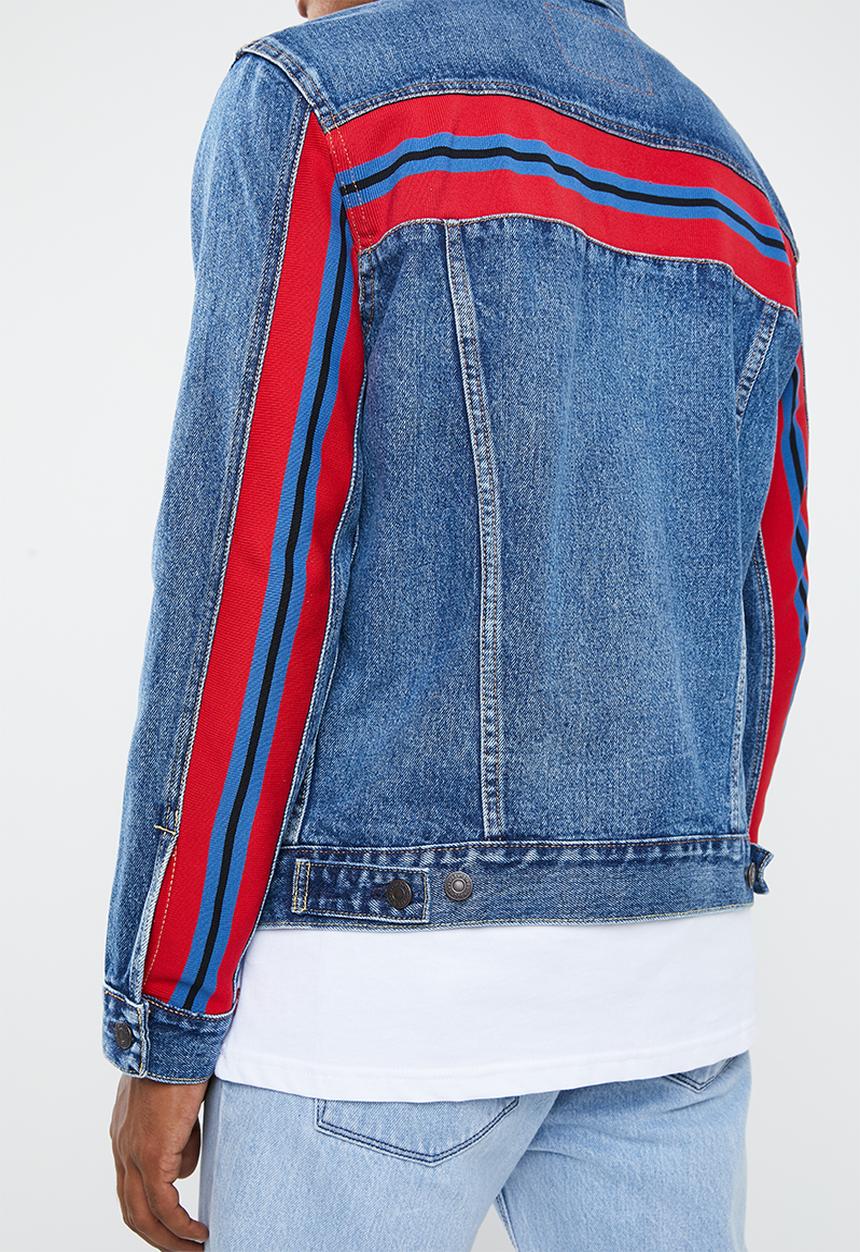 Levi’s® - Unbasic icon takedown bolt trucker jacket - blue