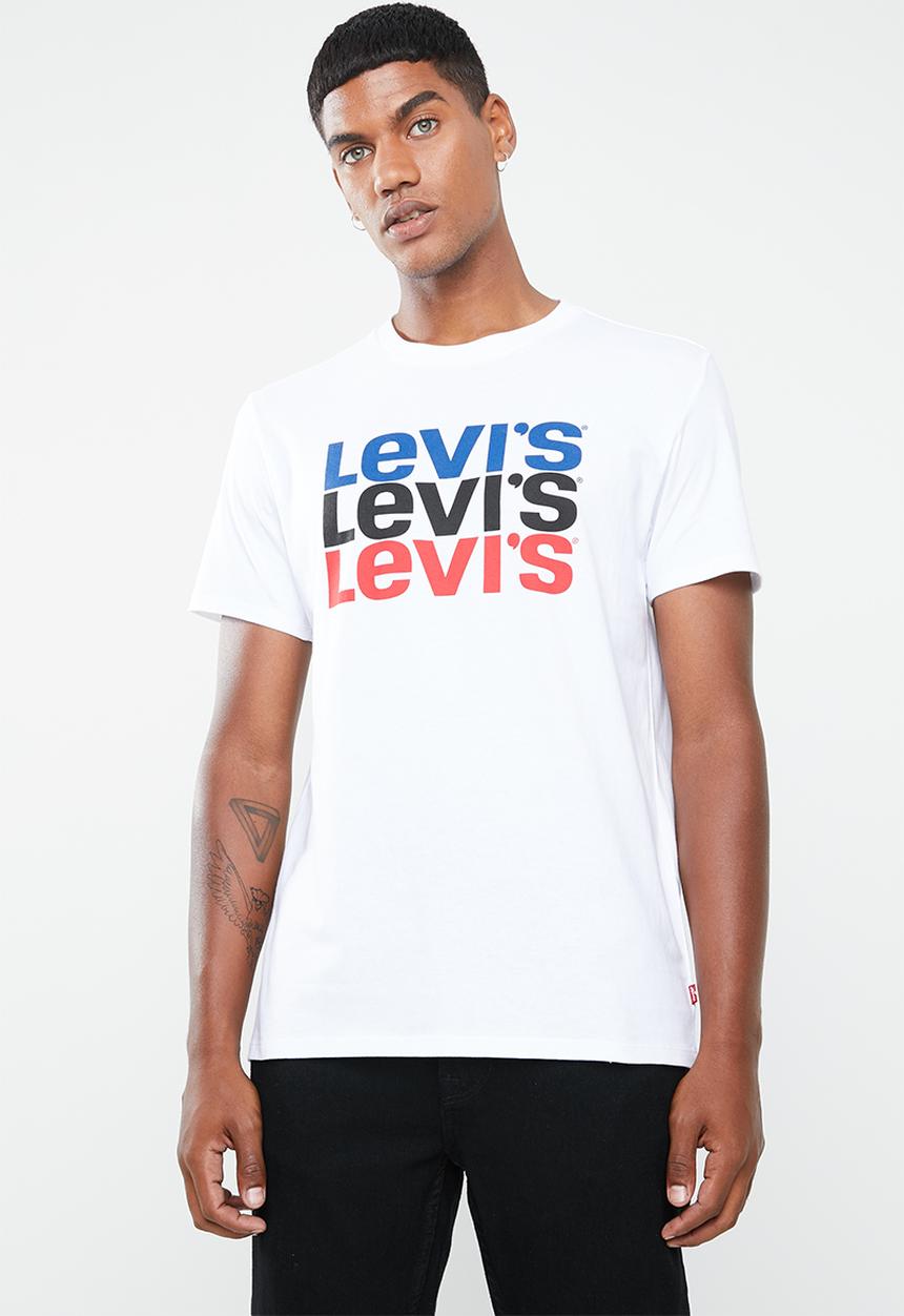 Levi’s® - Sportswear logo graphic SSNL tee - white