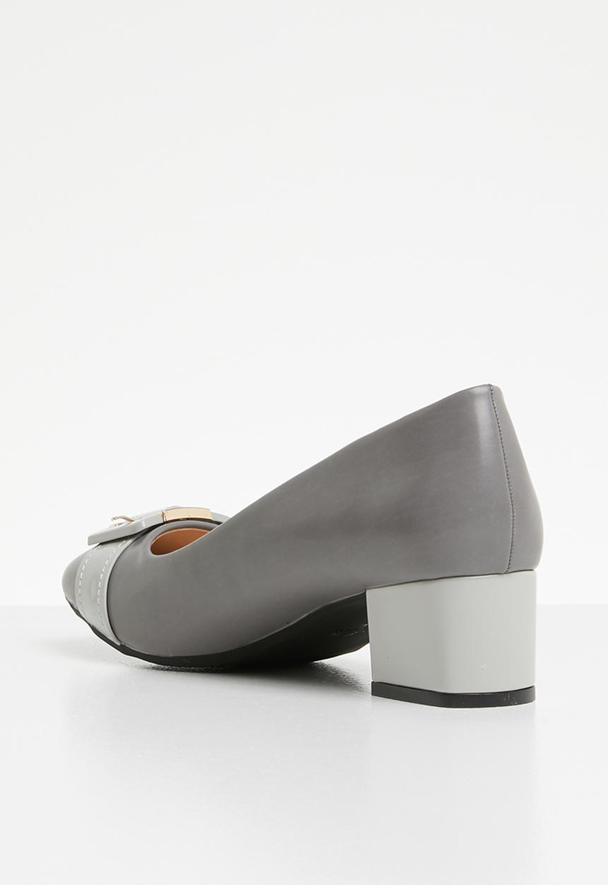 Butterfly Feet - Autumn heel - grey