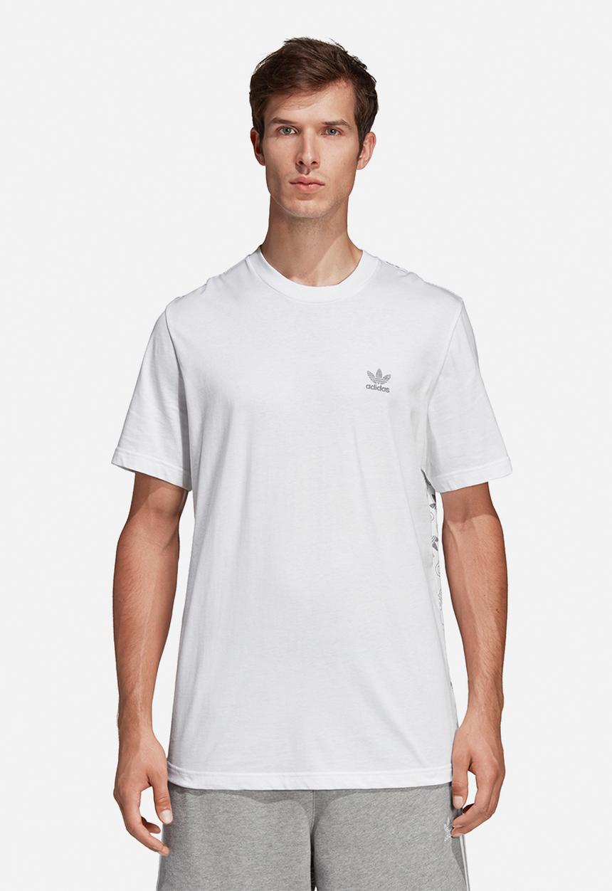 adidas Originals - Monogram short sleeve crew tee - white
