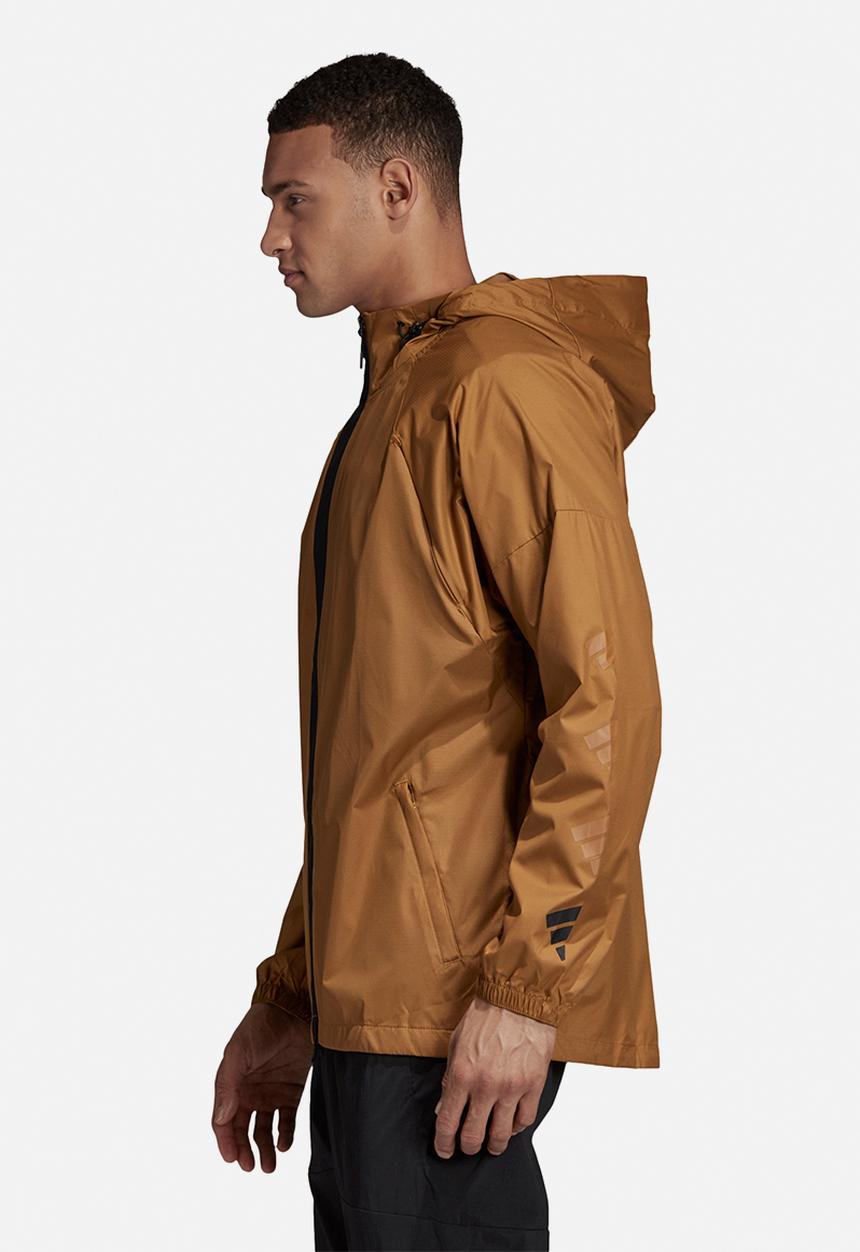 adidas Performance - The pack wind jacket - tan