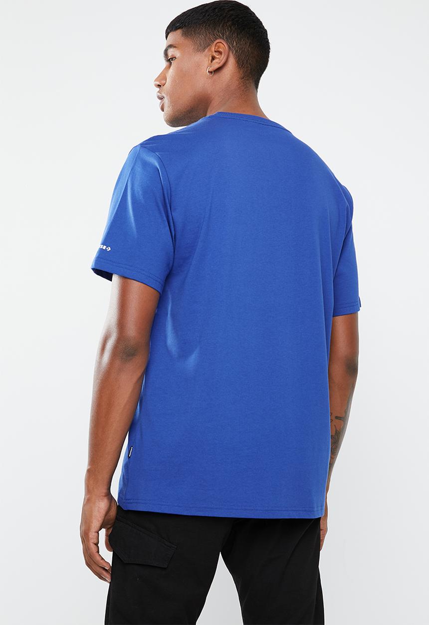 Converse - Tilted star chevron tee - blue