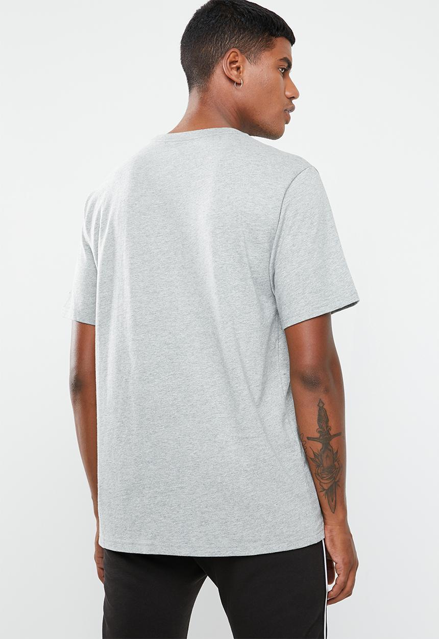 Converse - Collegiate text tee - grey