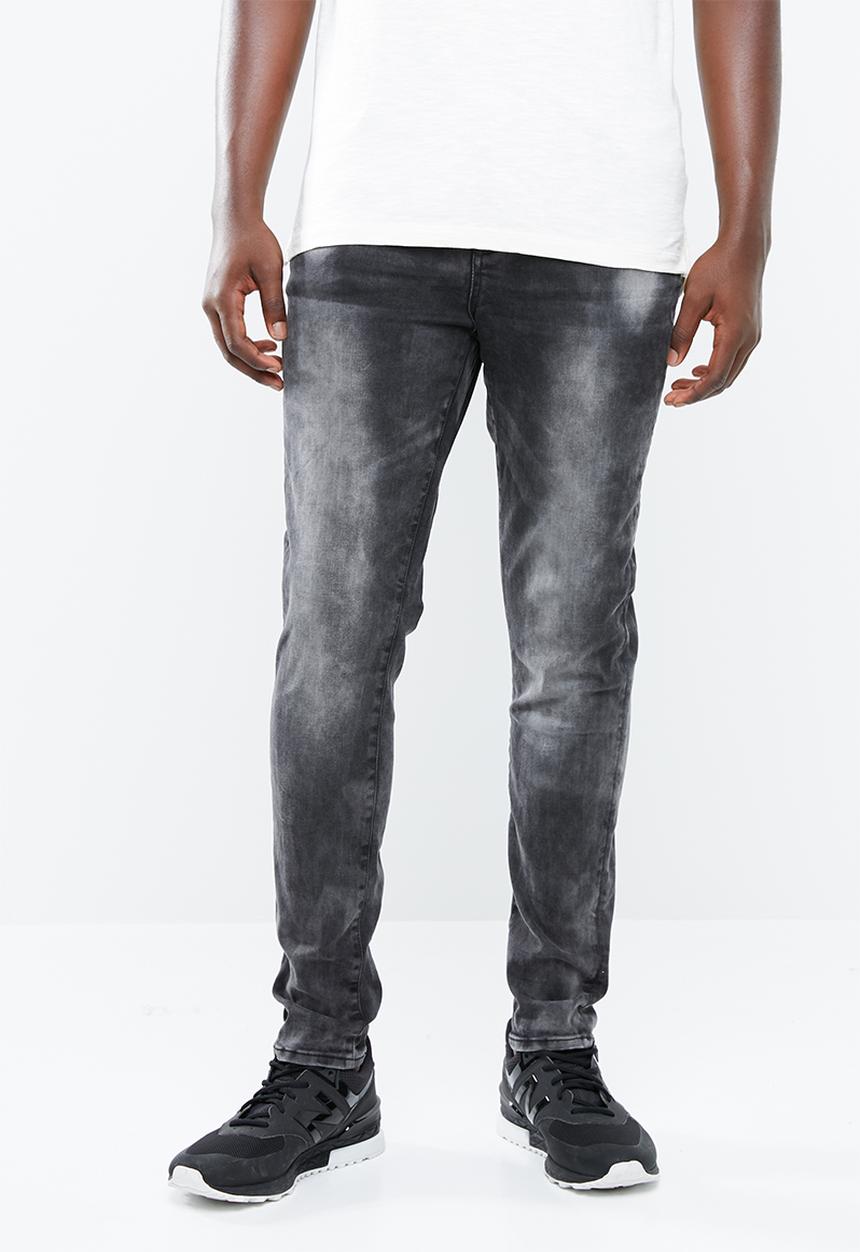 S.P.C.C - Trench denim jeans - black