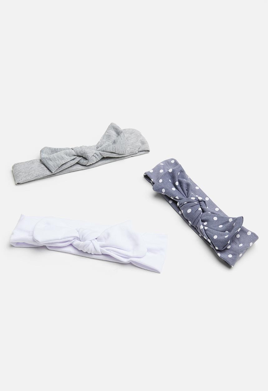 Superbalist - Kids girls 3 pack hair band- multi 