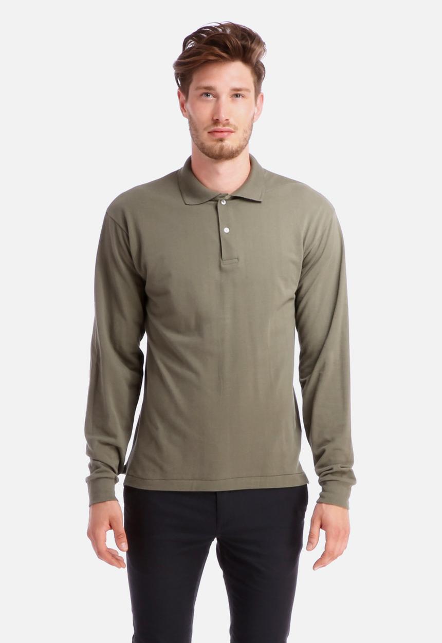 American Apparel - Pique Long Sleeve Shirt