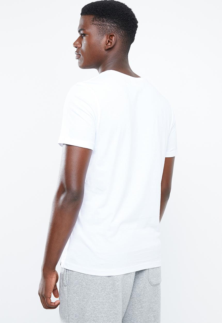 Jack & Jones - Logan short sleeve regular fit tee - white