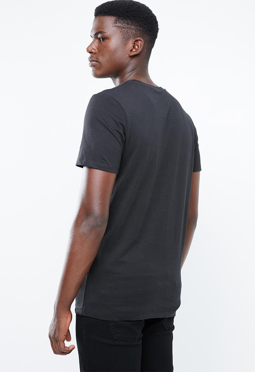 Jack & Jones - Logan short sleeve regular fit tee - black