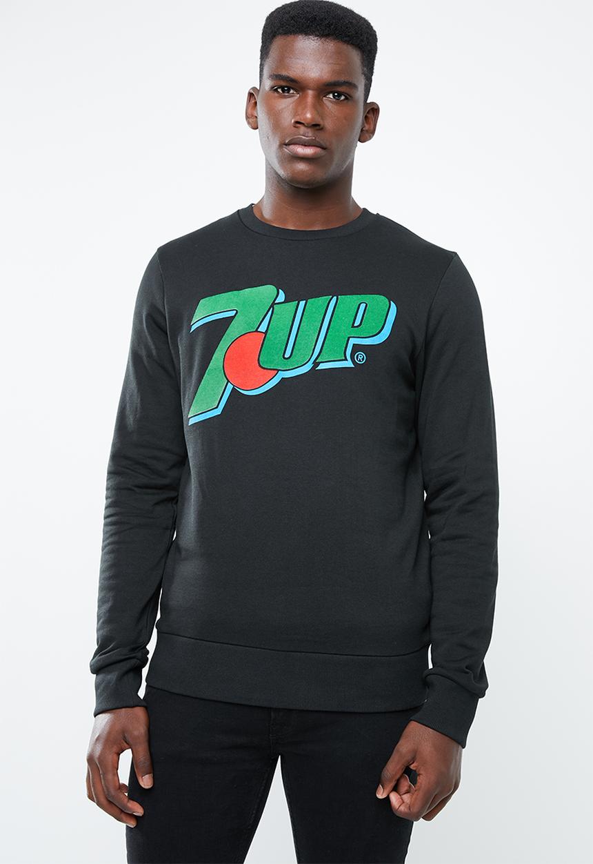 Jack & Jones - Jorpeup sweat crew - black