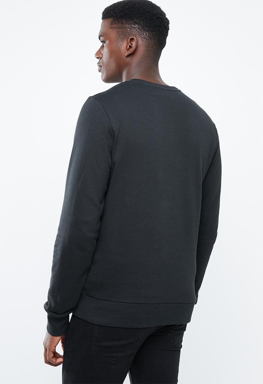 Jack & Jones - Jorpeup sweat crew - black