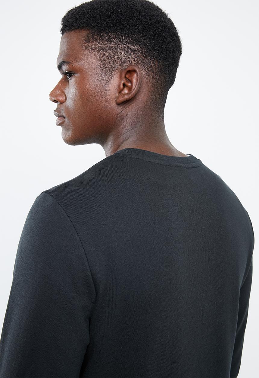 Jack & Jones - Jorpeup sweat crew - black