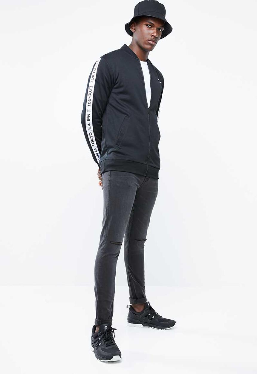Only & Sons - William bomber - black