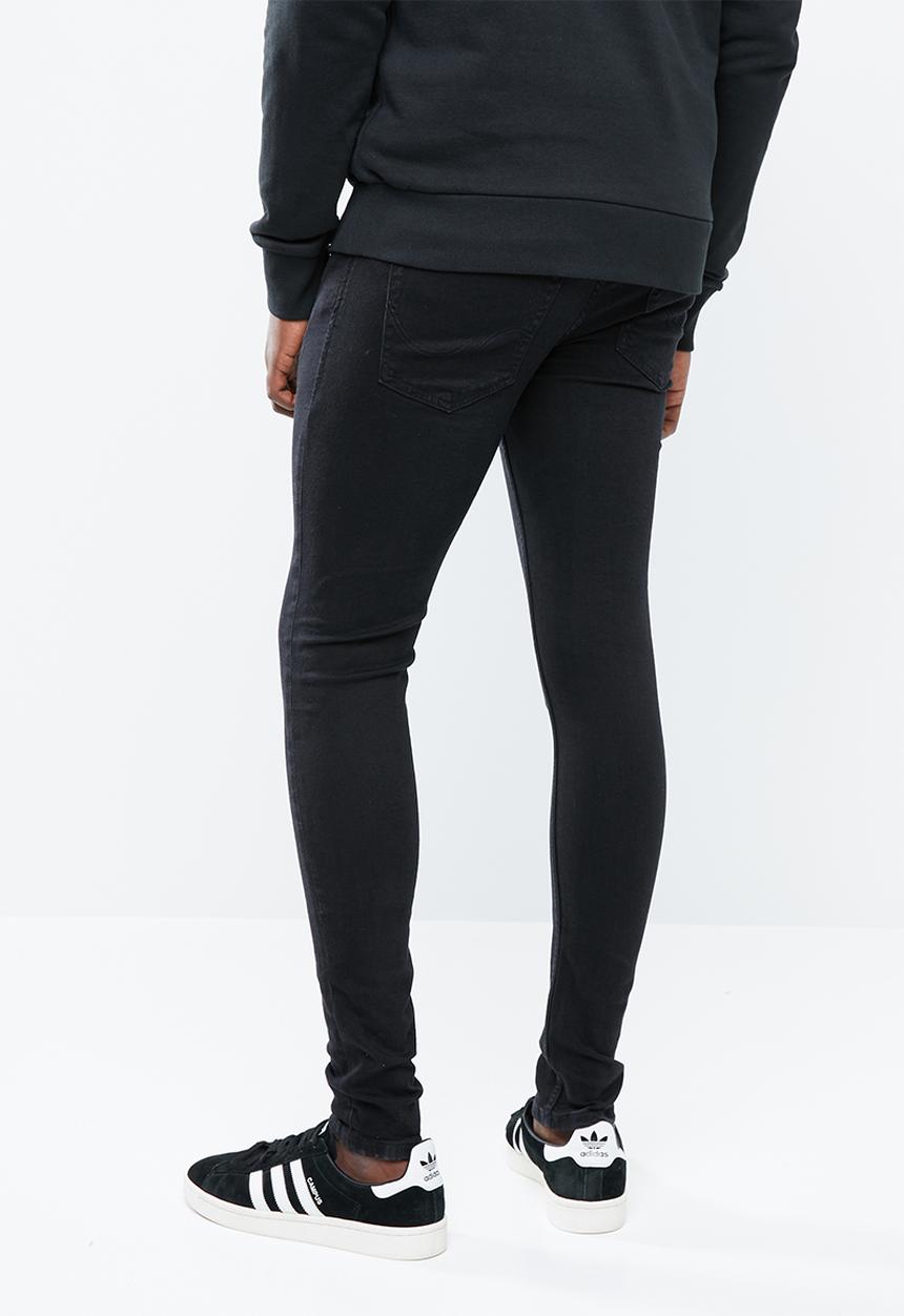 Jack & Jones - Tom skinny fit jeans - black