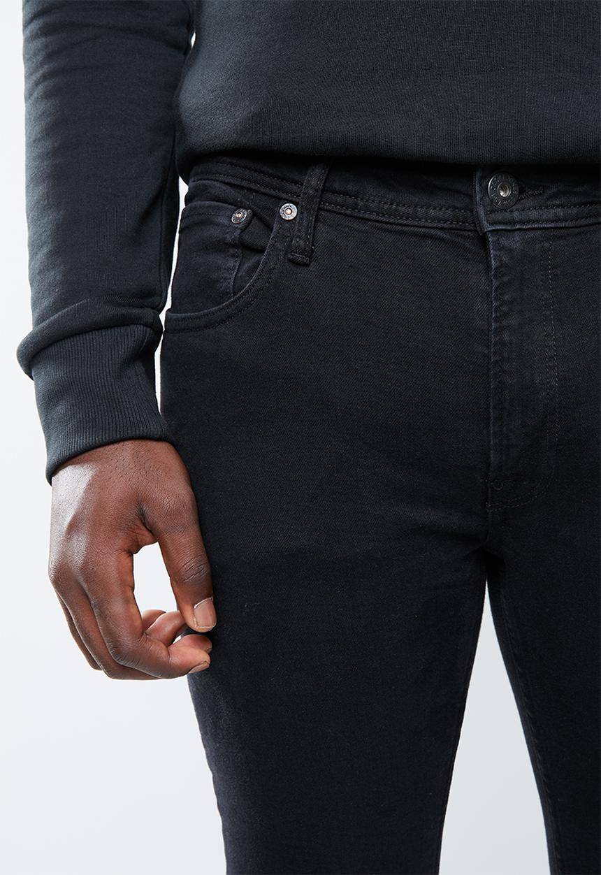 Jack & Jones - Tom skinny fit jeans - black