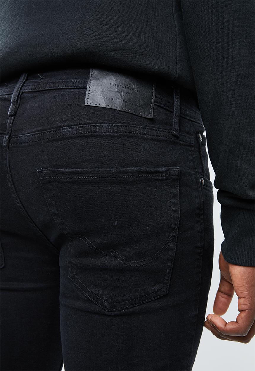 Jack & Jones - Tom skinny fit jeans - black