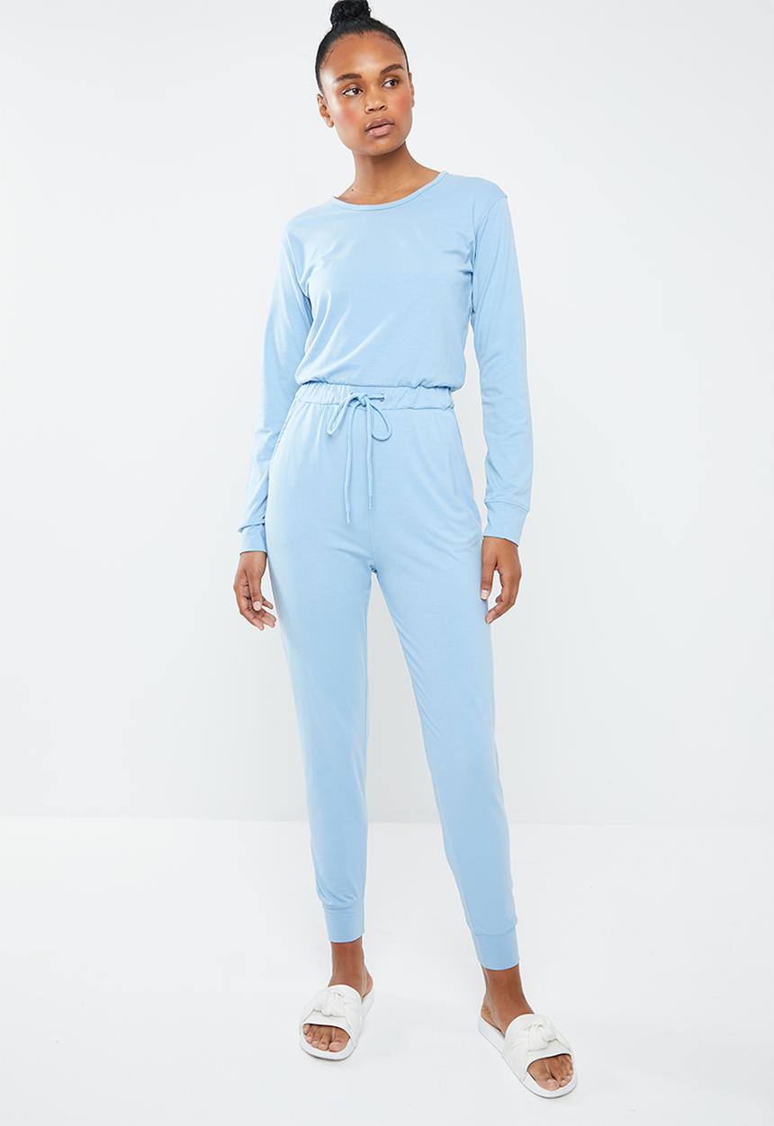 Missguided - Casual loungewear jumpsuit - blue