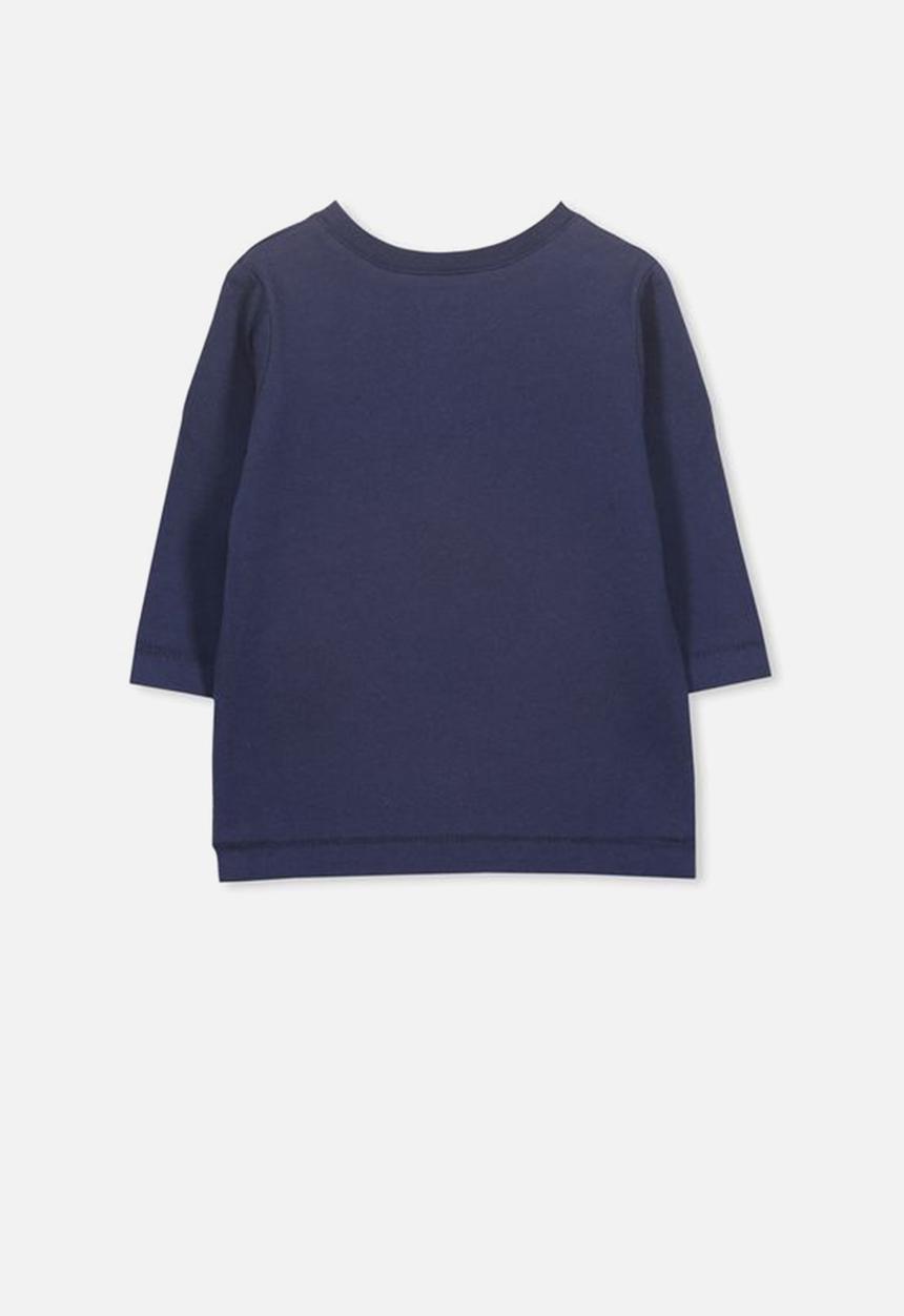 Cotton On - Harry long sleeve tee - navy
