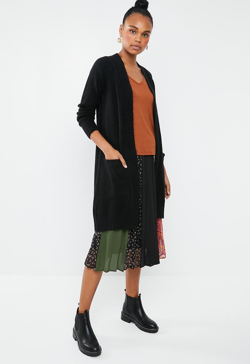 Superbalist - Mid length coatigan - black