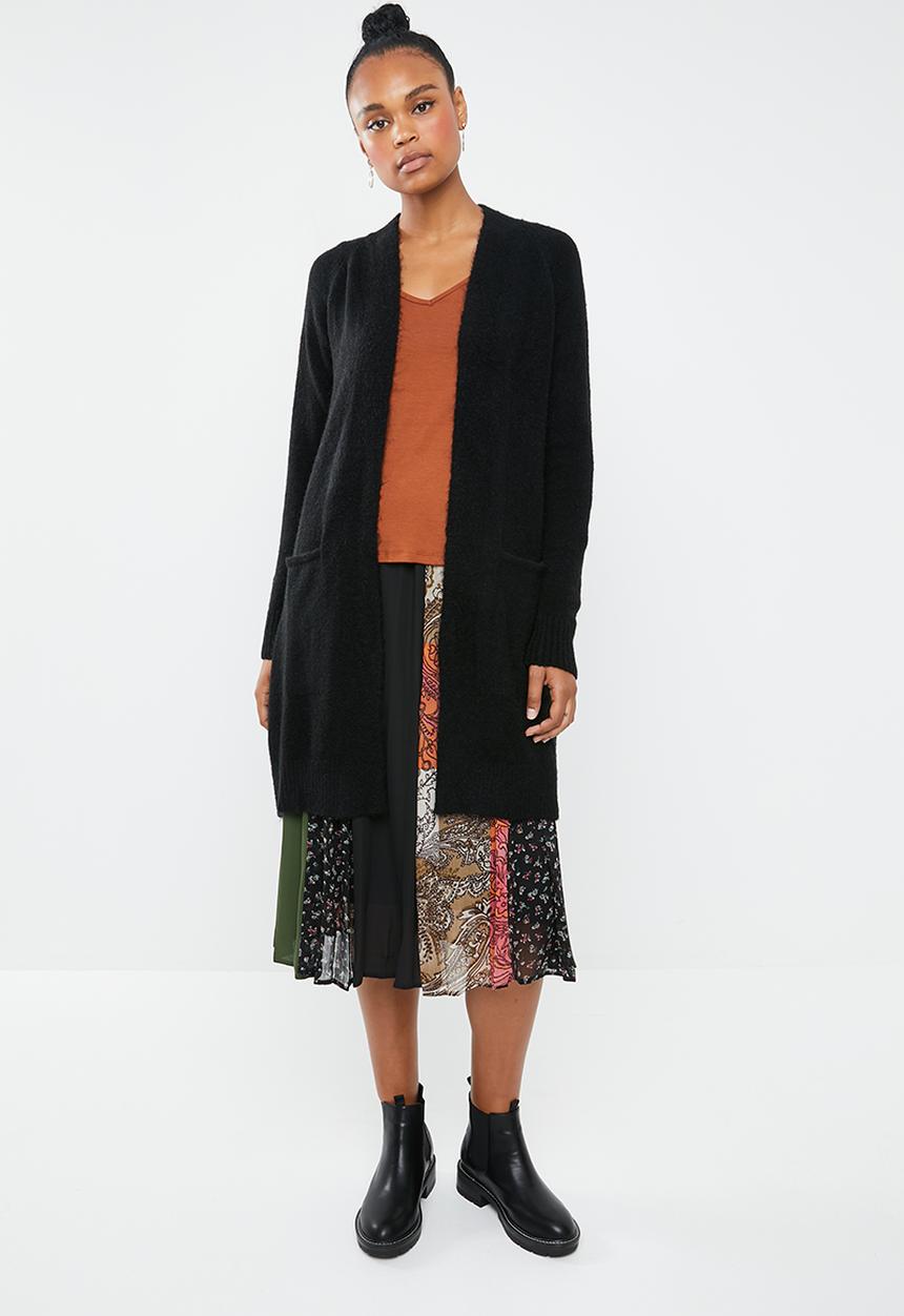 Superbalist - Mid length coatigan - black