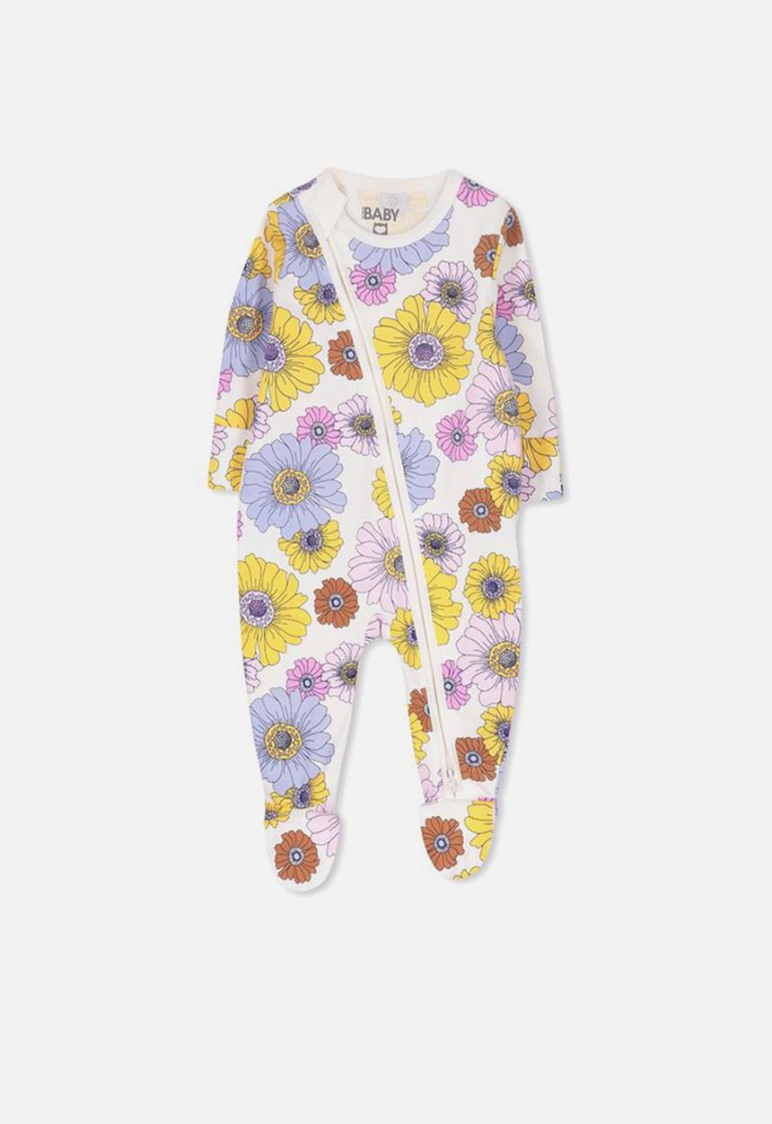 Cotton On - Mini zip through romper - multi