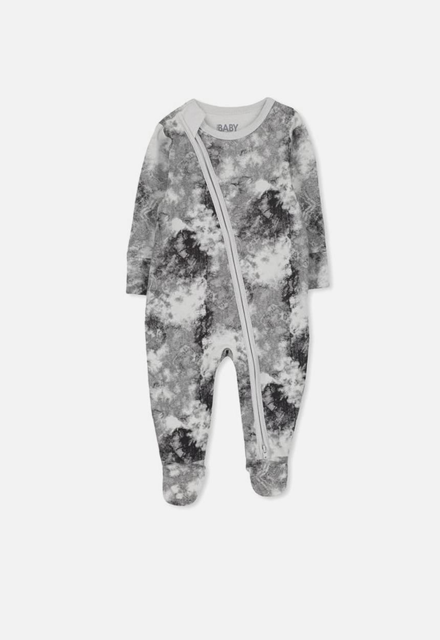 Cotton On - Mini zip through romper - grey