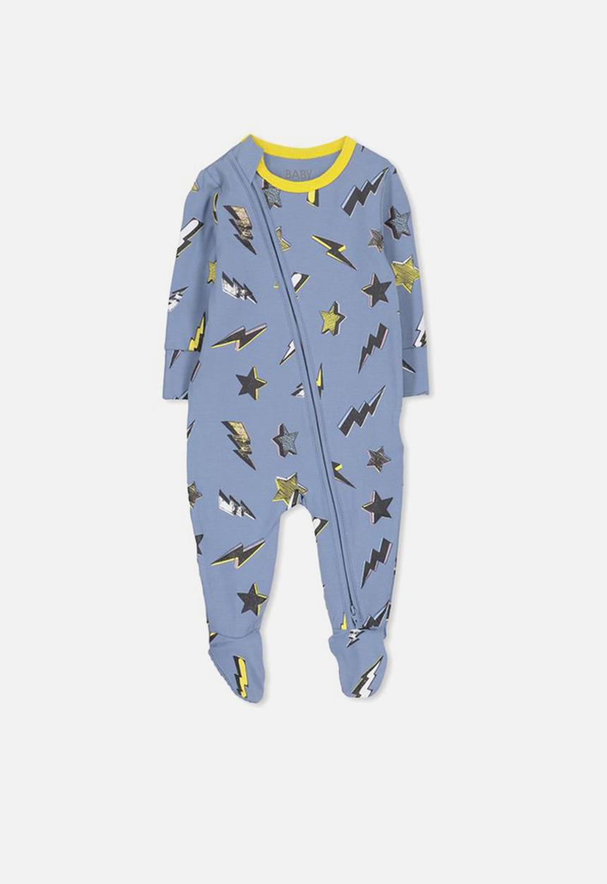 Cotton On - Mini zip through romper - multi
