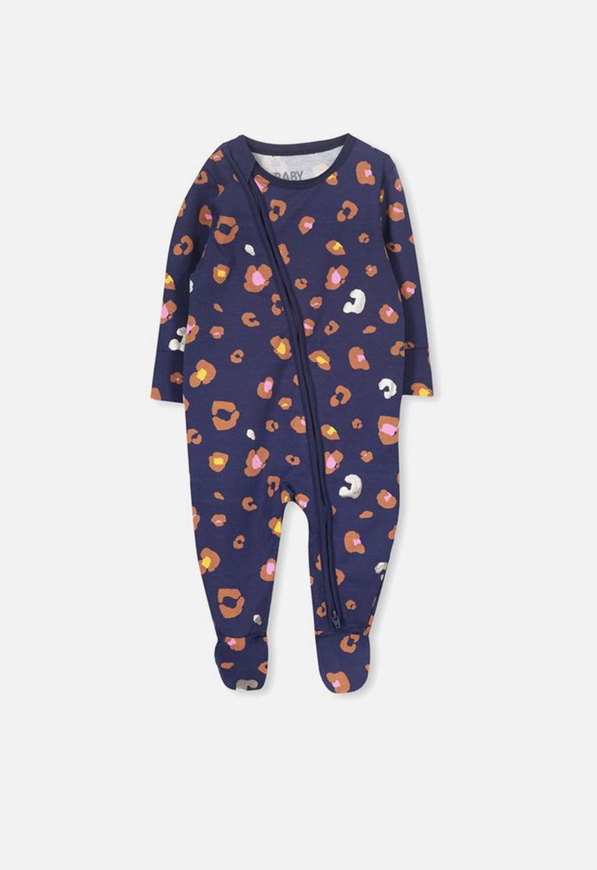 Cotton On - Mini zip through romper - navy