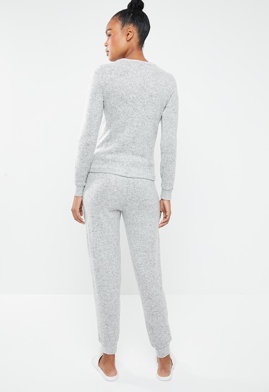 Superbalist - Soft feel sleep set - grey 