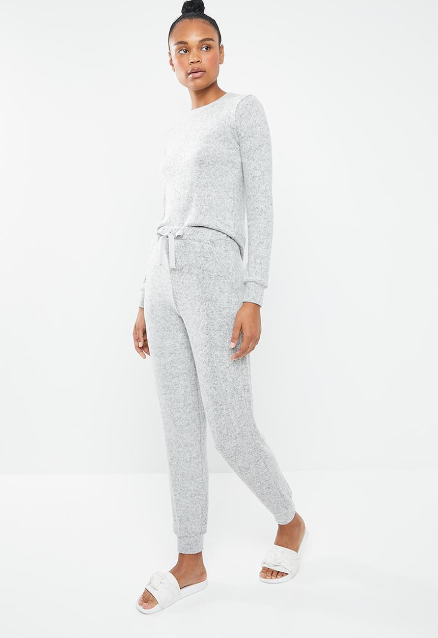 Superbalist - Soft feel sleep set - grey 